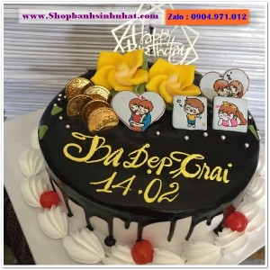 Bánh Sinh Nhật Socola - S43